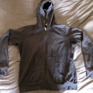 Boys XL 2000s black nike zip up